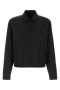 Gucci Faille Acetate Silk Mix Jacket — Black