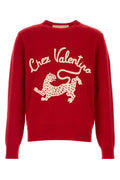 Suéter normal Valentino Garavani — Rojo