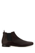 Bota Chelsea Formale de Prada — Marrón