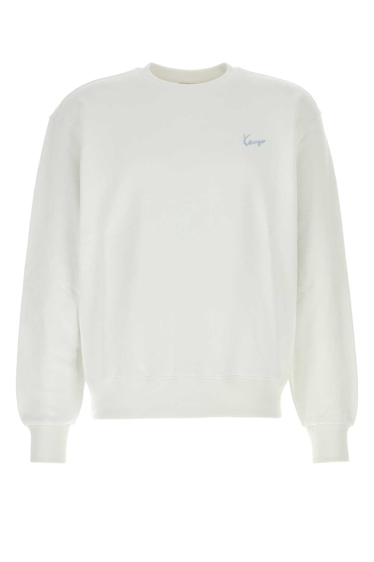 Kenzo Signature Sweatshirt — White