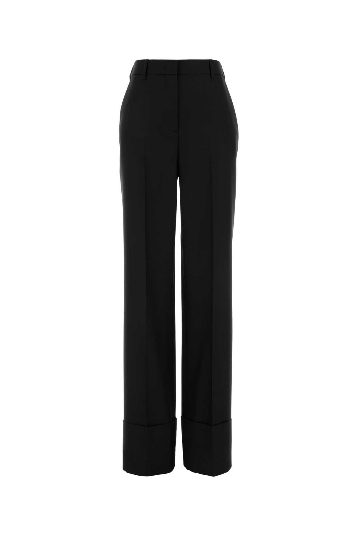 Valentino Garavani Solid Trousers — Black