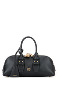 Pinko Bowling Shoulder Bag — Black