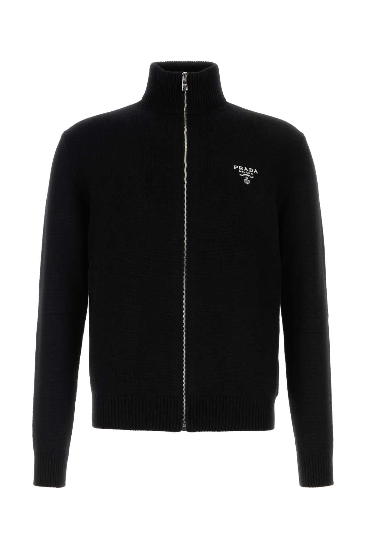 Prada Cashmere Cardigan — Black
