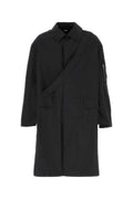 Random Identities MAGLIA Coat — Black