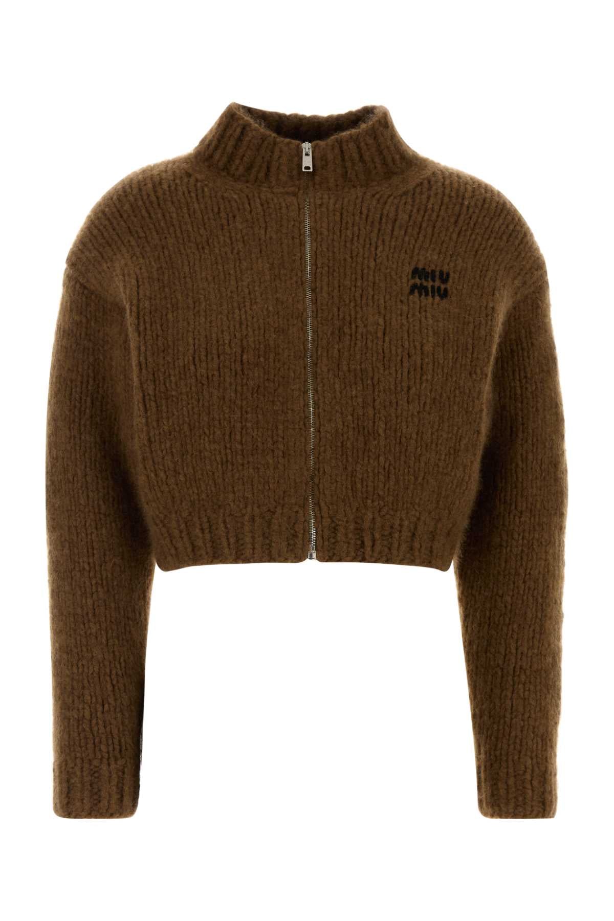 Miu Miu Cardigan — Brown