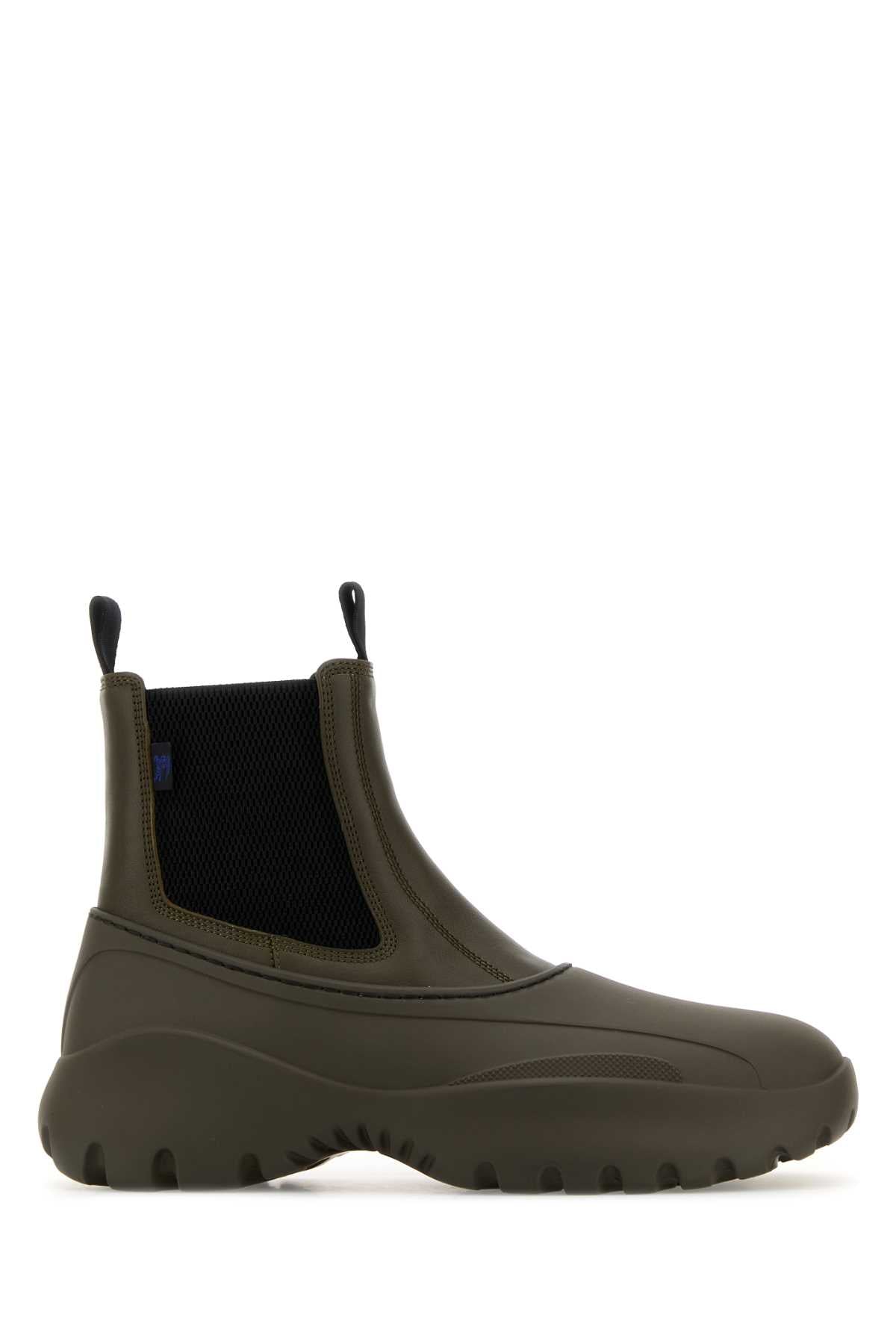 Burberry Scoot Chelsea Boot — Green