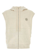 Fendi Melange Hoodie — Beige