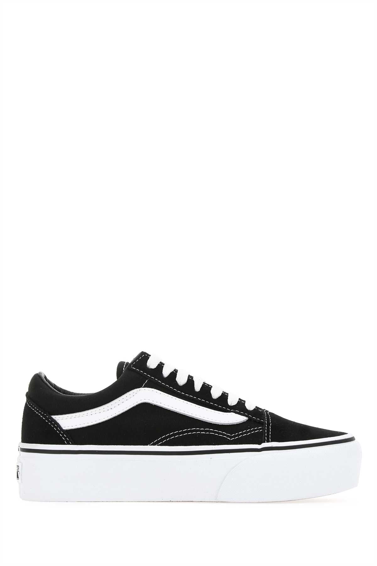 Vans Platform Sole Sneaker — Black