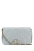 Alexander McQueen Seal Shoulder Bag — Gray