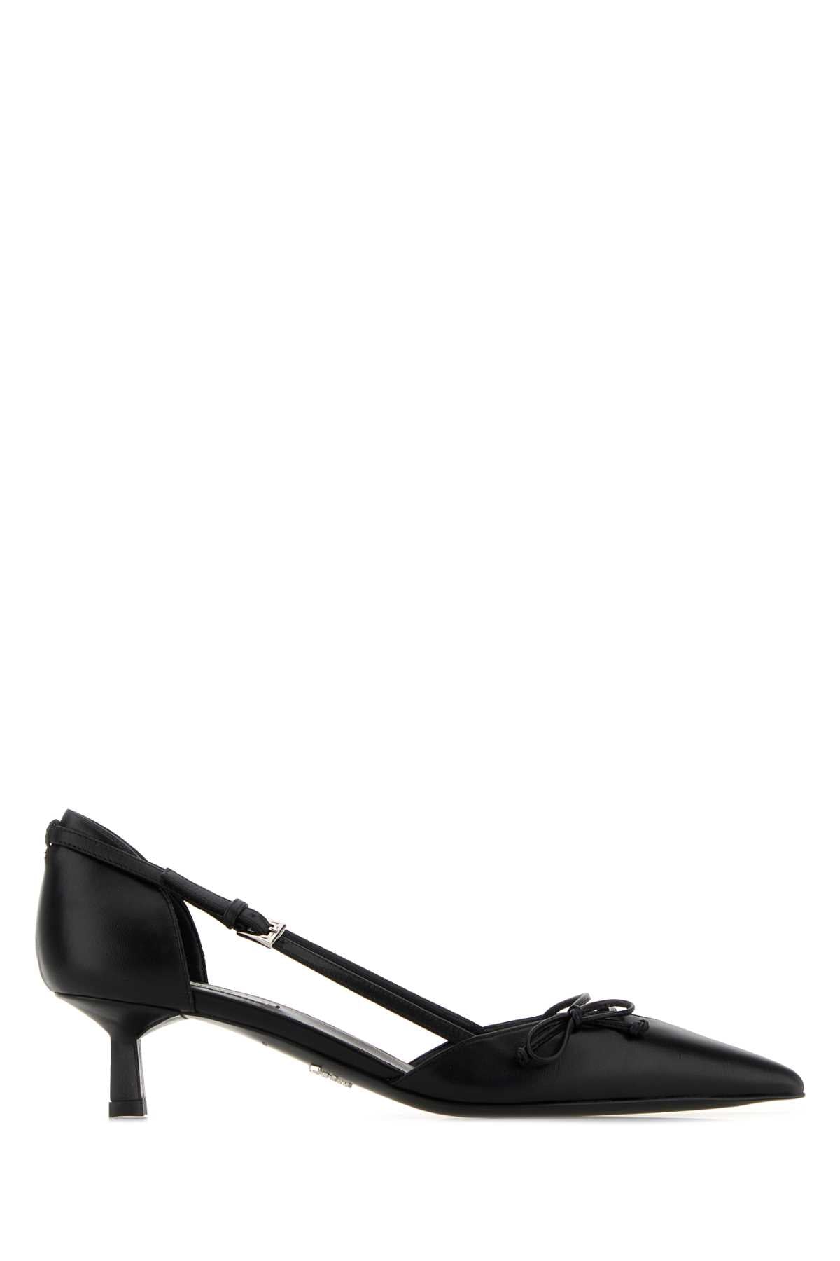 Prada Décolleté Heel — Black