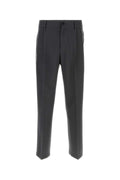 Dolce & Gabbana Virgin Wool Blend Trousers — Gray