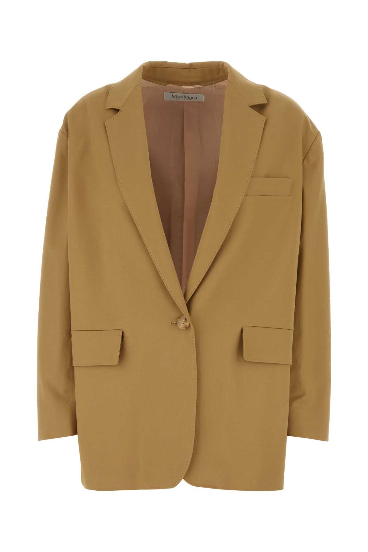 Max Mara Monica Blazer — Beige
