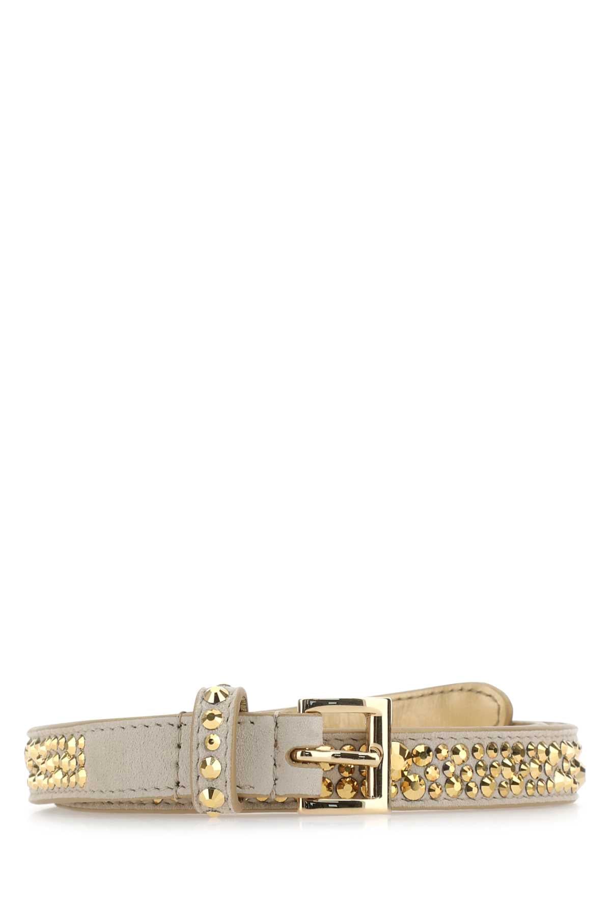 Prada Cintura Belt — Silver