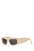 Balenciaga PAPER Sunglasses — Beige