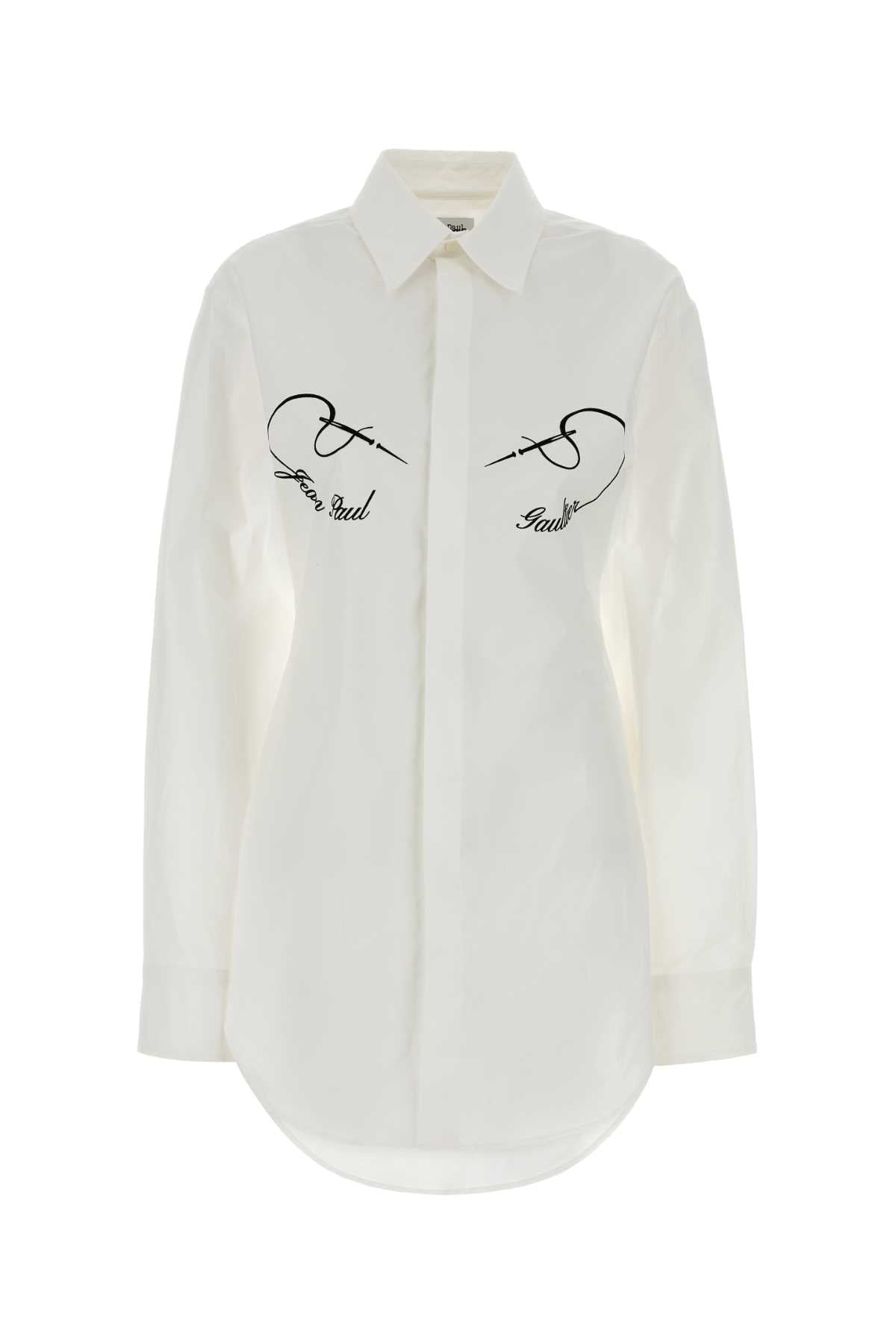 Jean Paul Gaultier With Shirt — White