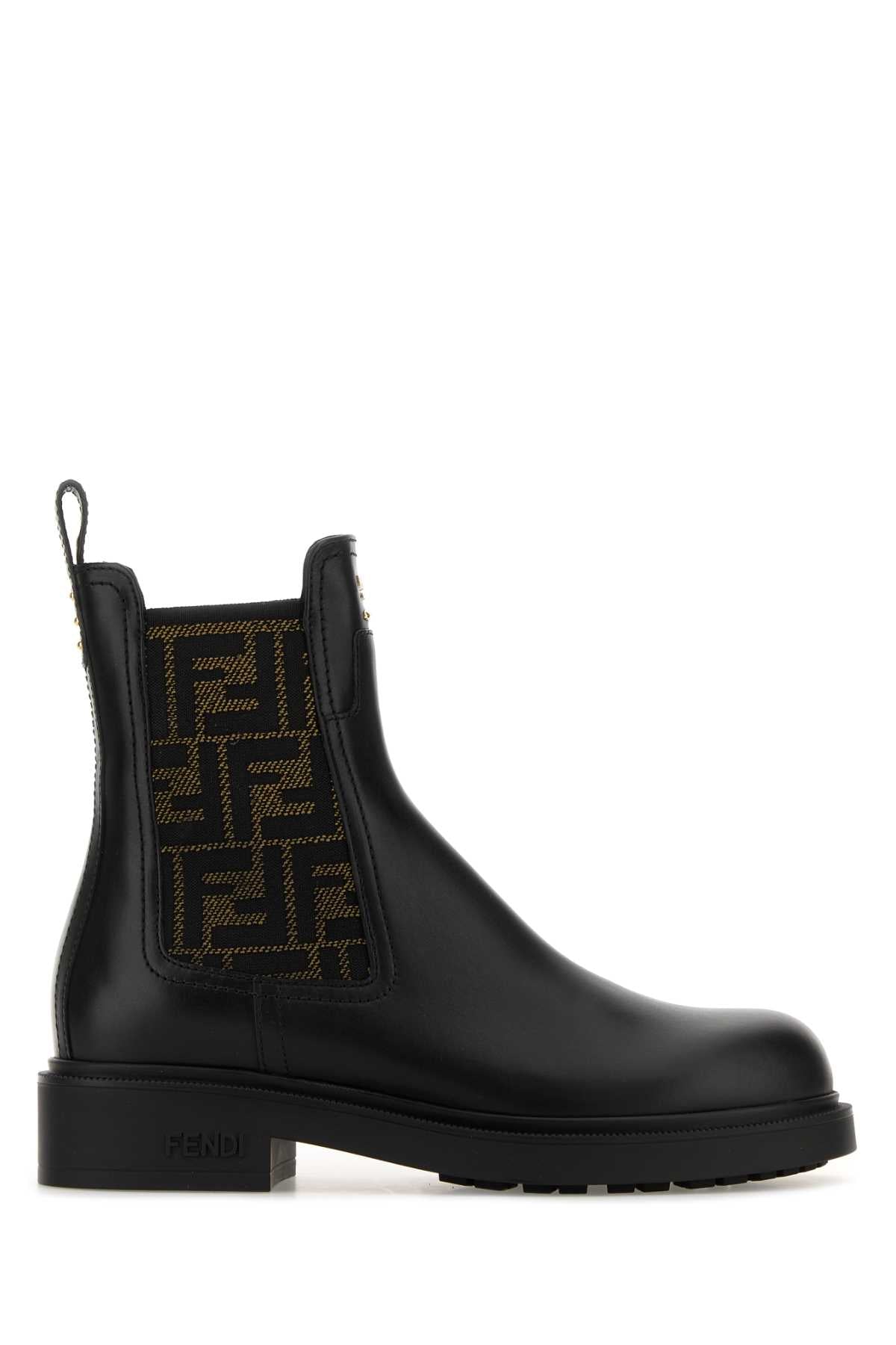 Fendi Filo Ankle Boot — Black