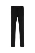 Versace Cotton Trousers — Black
