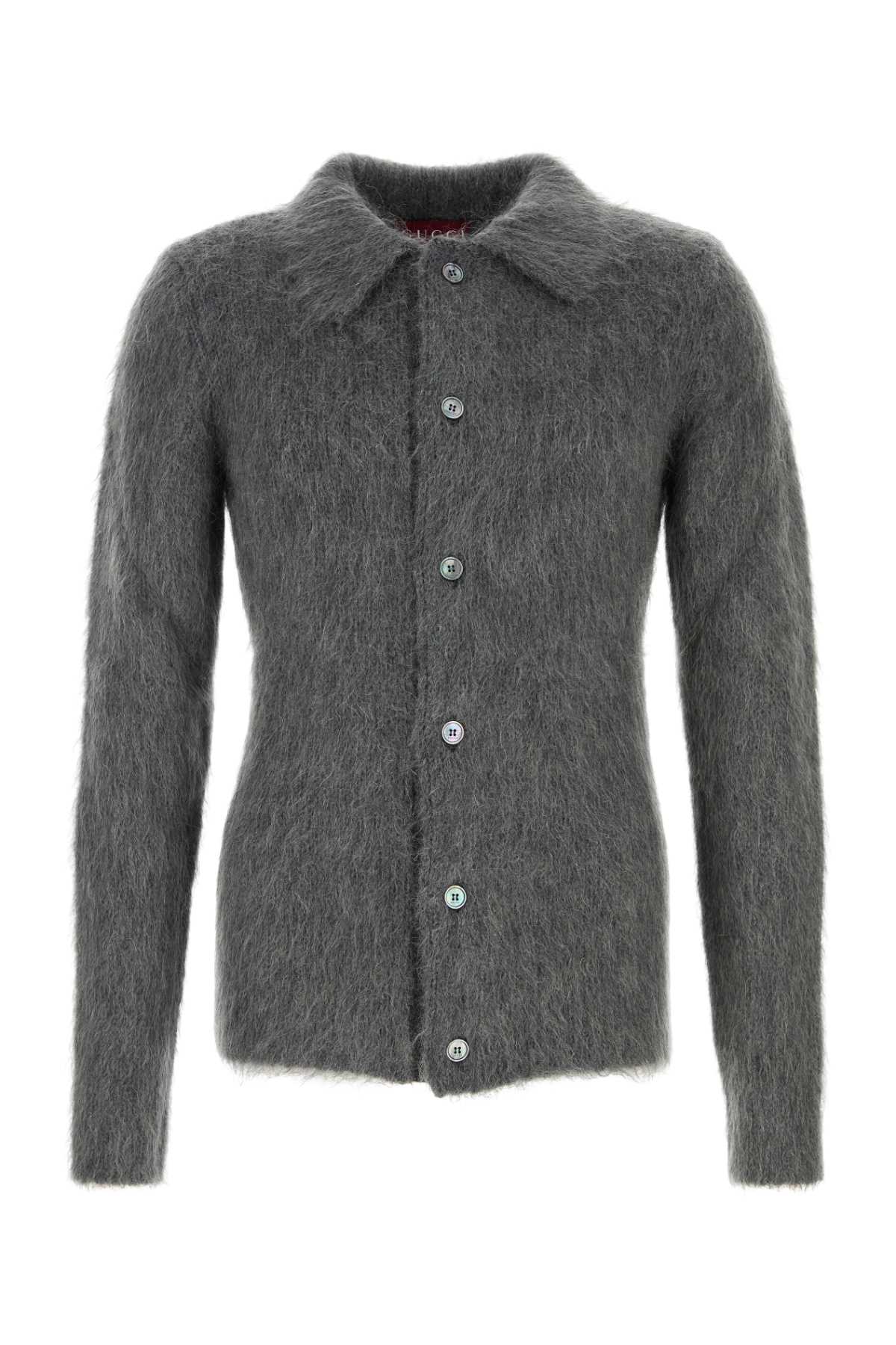 Gucci Cardigan Cardigan — Gray