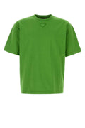 Prada Cotton T-Shirt — Green