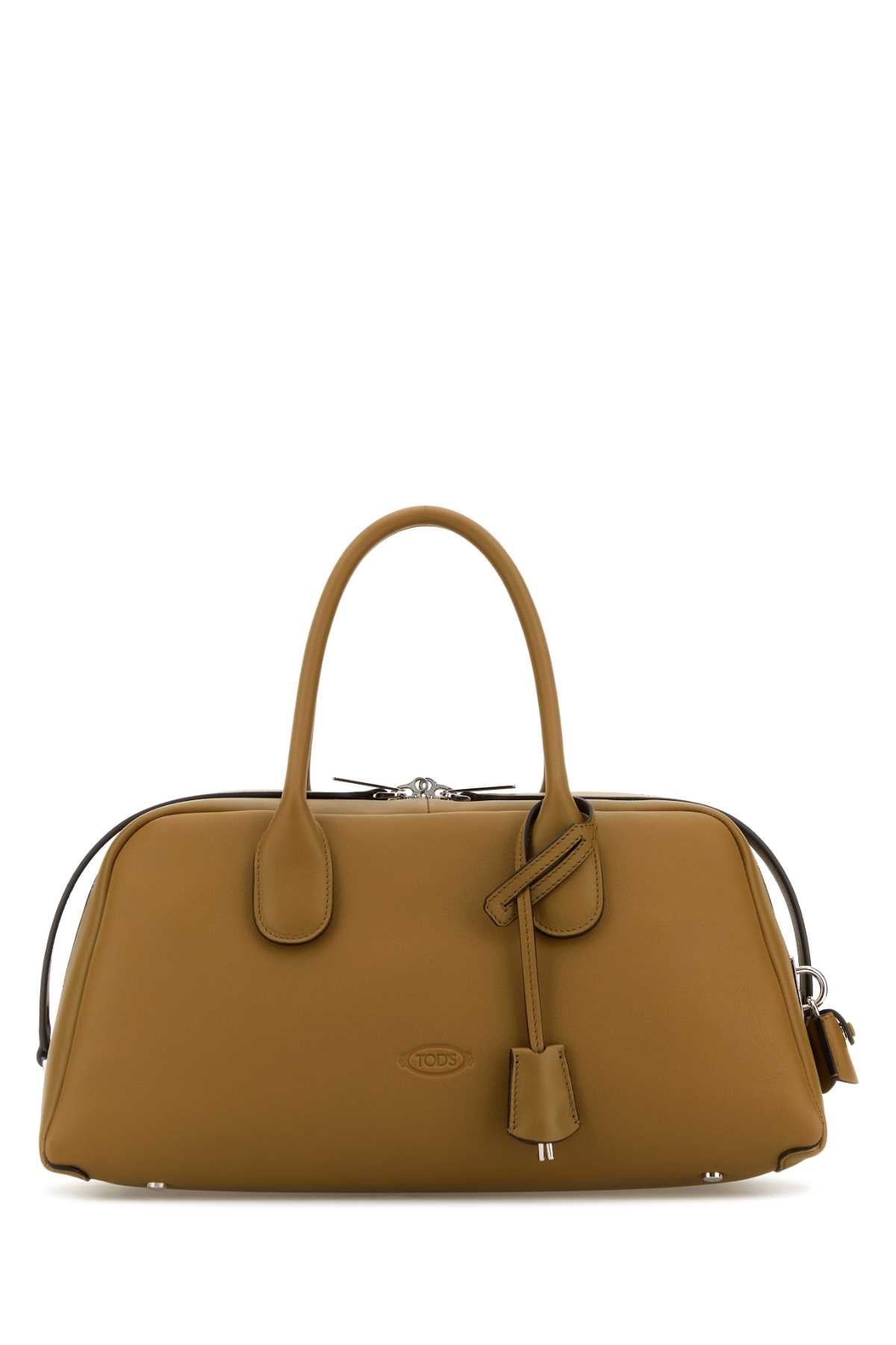 Tod's Darsena Top Handle Bag — Beige