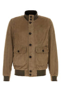 Moorer Carlos Bomber Jacket — Beige