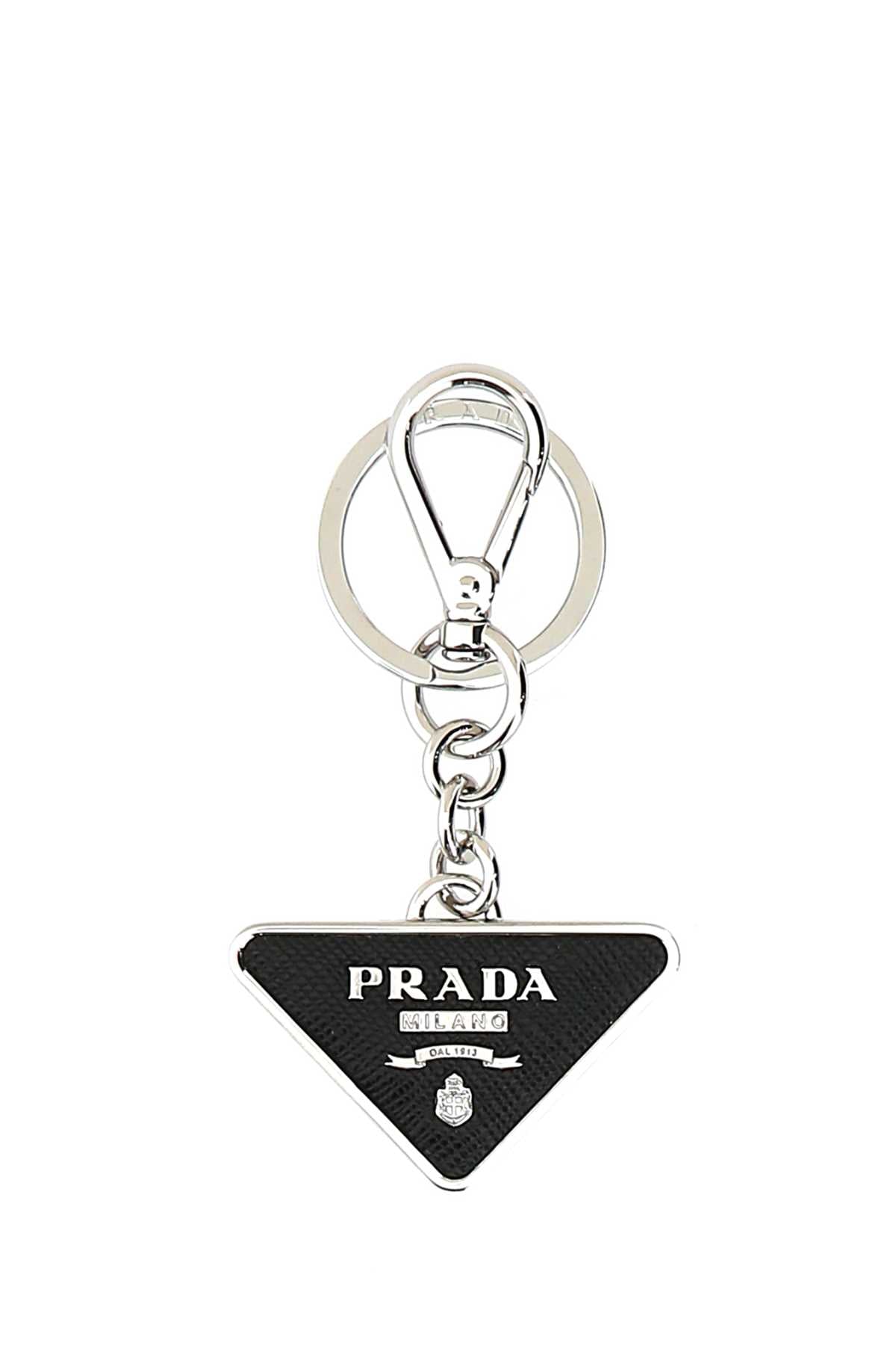 Prada Milano Key Case — Black