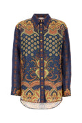 Valentino Garavani Pattern Shirt — Navy