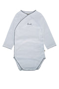 Bonpoint Contrast-Stitched Cotton Bodysuit — White