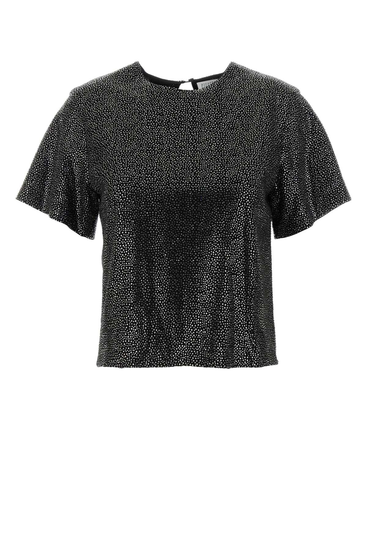 Giuseppe Di Morabito Strass T-Shirt — Black