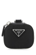 Prada Saffiano Leather Card Case — Black