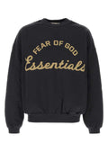 Fear Of God Essential Crewneck Sweatshirt — Black