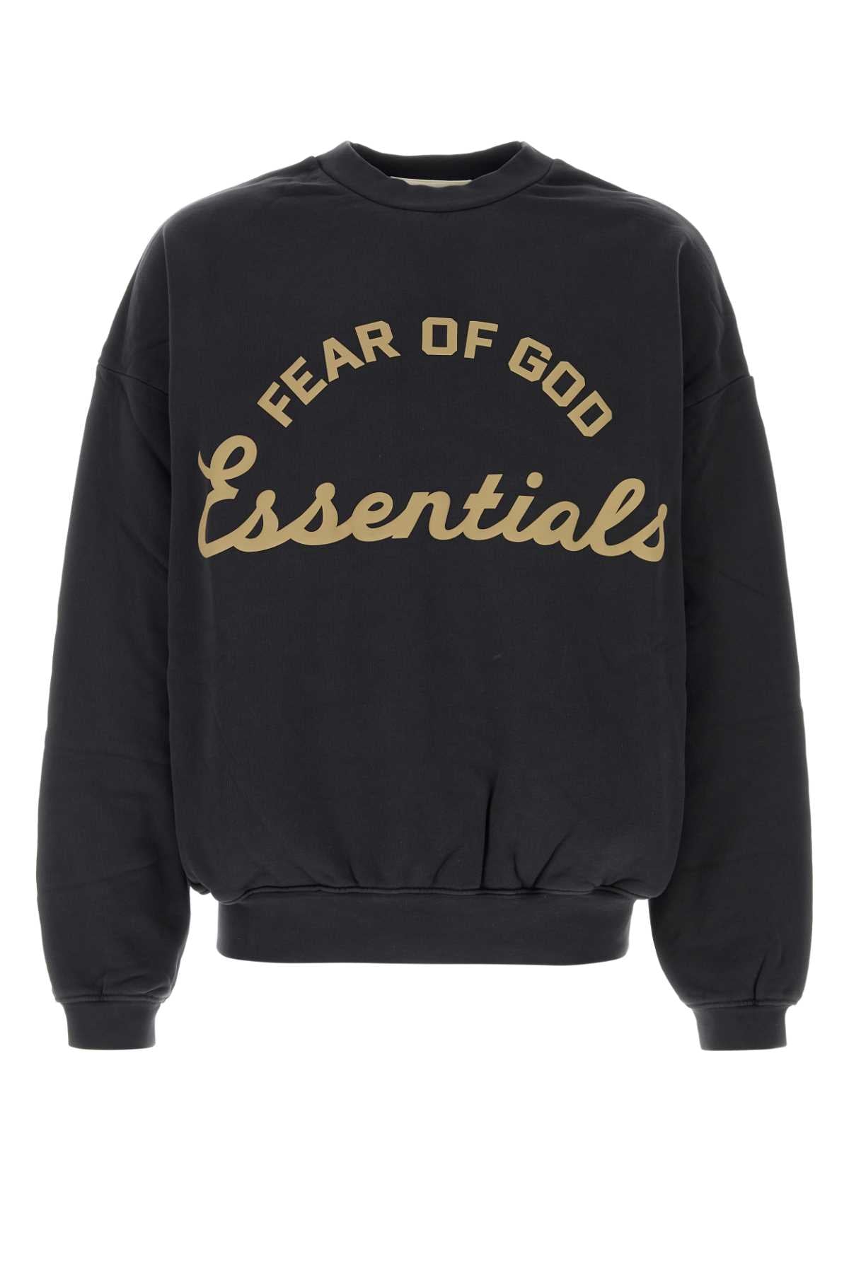 Fear Of God Essential Crewneck Sweatshirt — Black