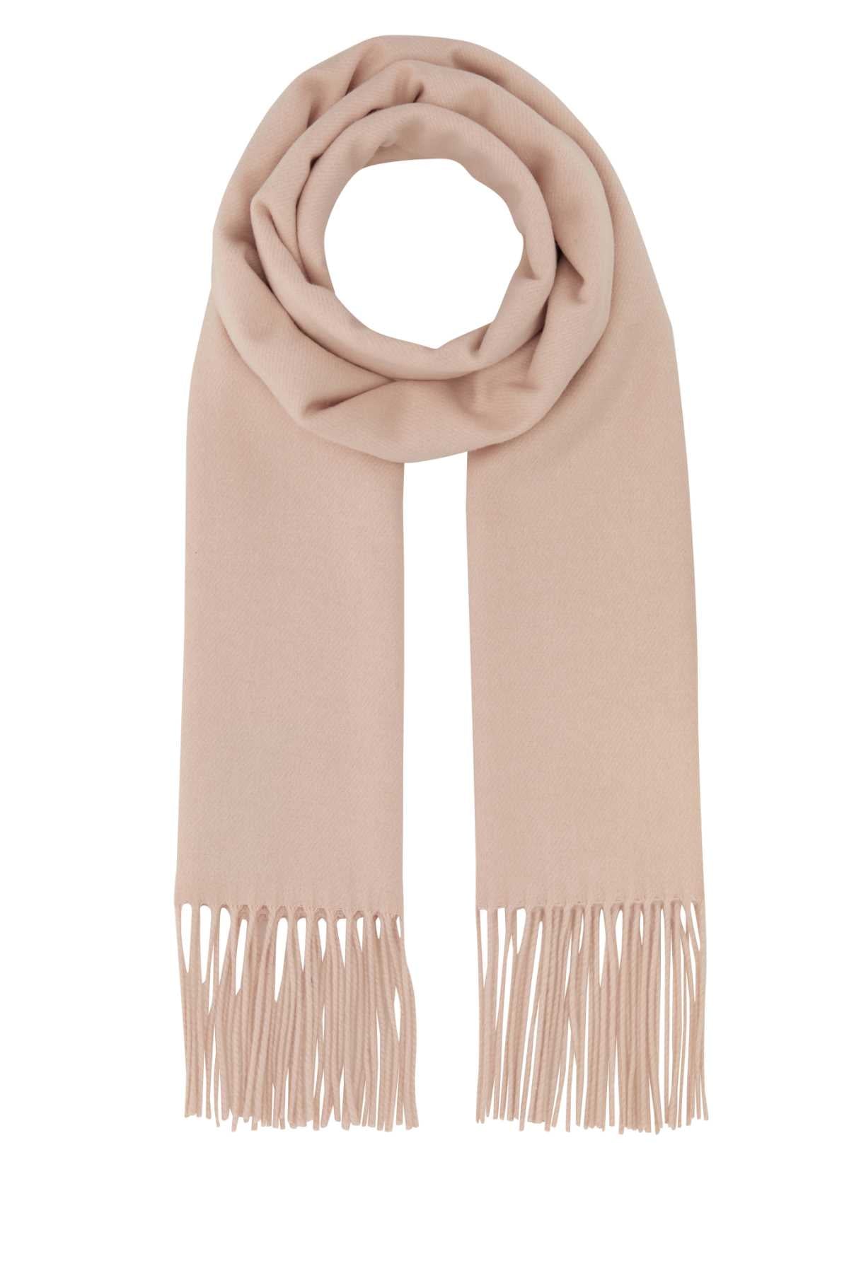 Prada Silk-Cashmere Blend Scarf — Pink