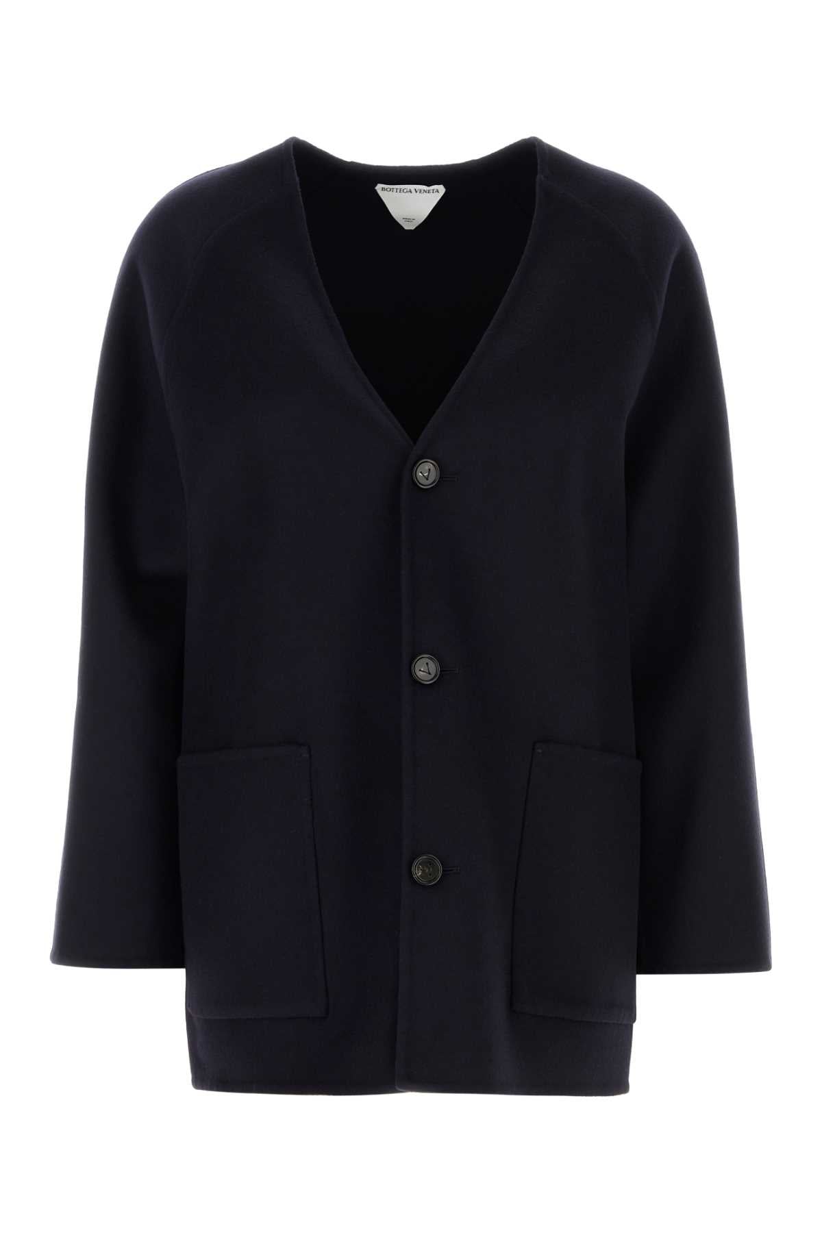 Bottega Veneta Cash Cardigan — Navy