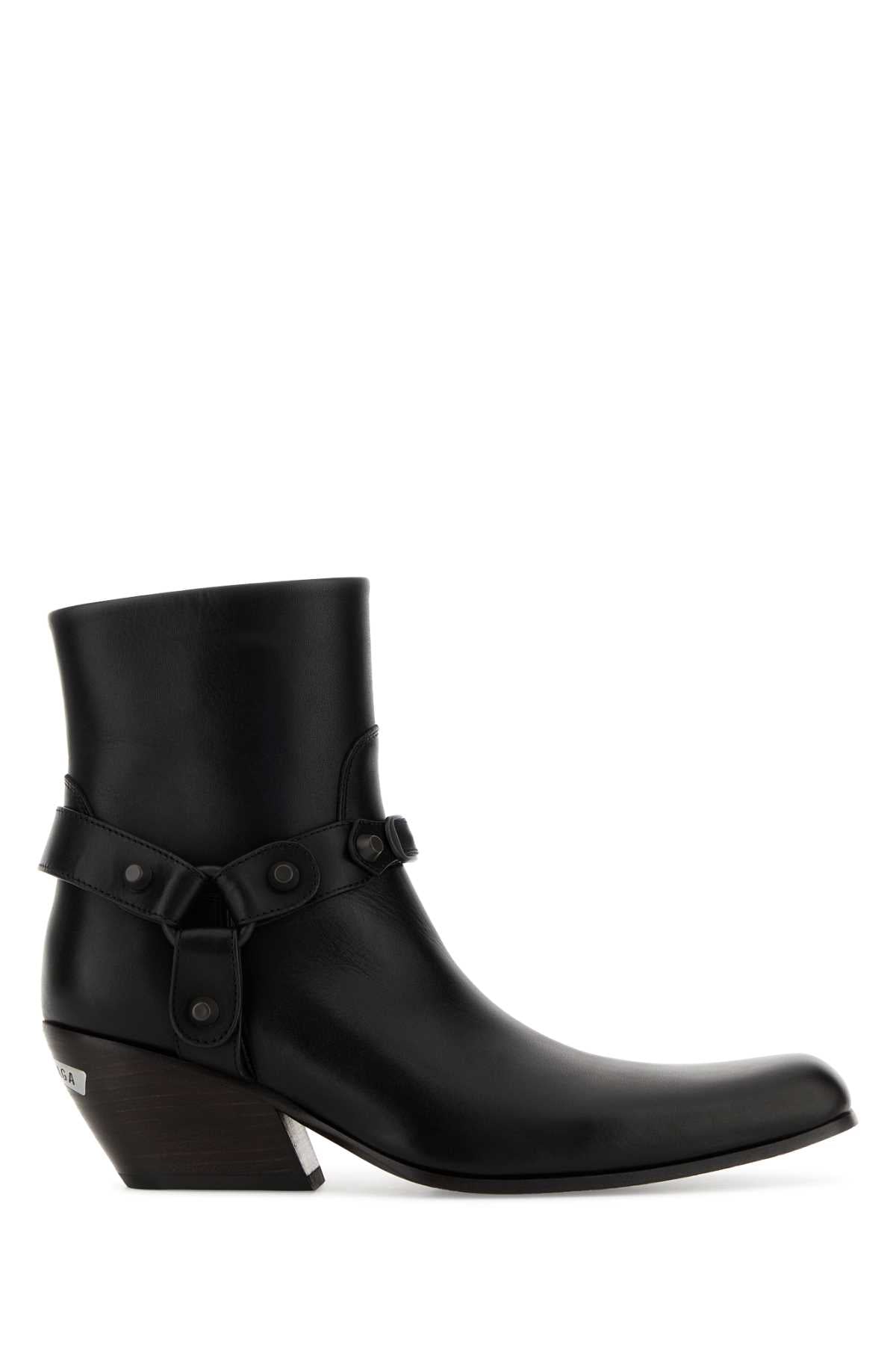 Balenciaga Memphis Ankle Boot — Black