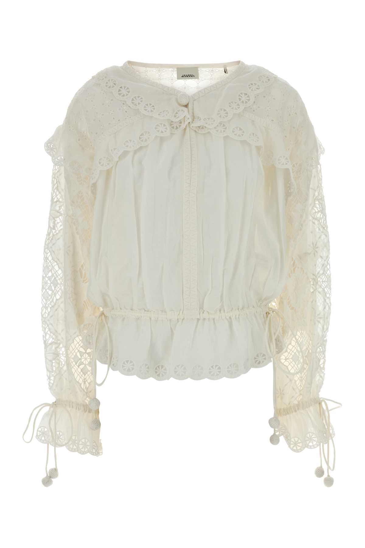 Isabel Marant Nowana Blouse — White