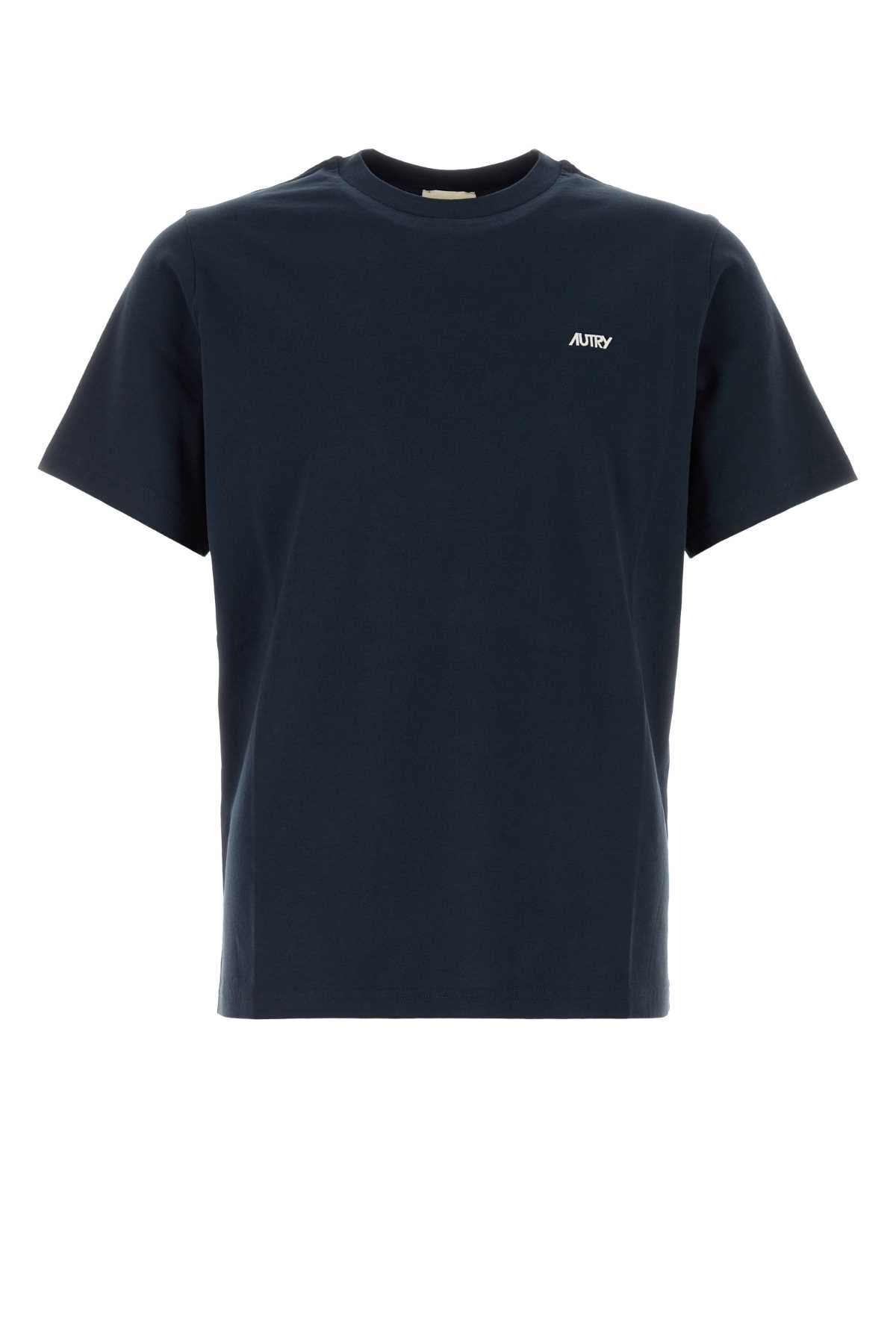 Autry Logo T-Shirt — Navy