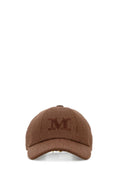 Max Mara MXACIRCENSE Raffia Baseball Cap — Brown