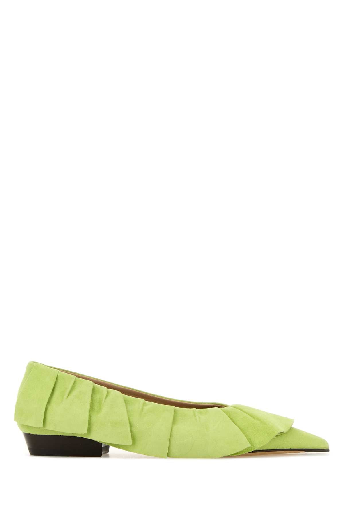 JW Anderson Ballerina Flat — Green