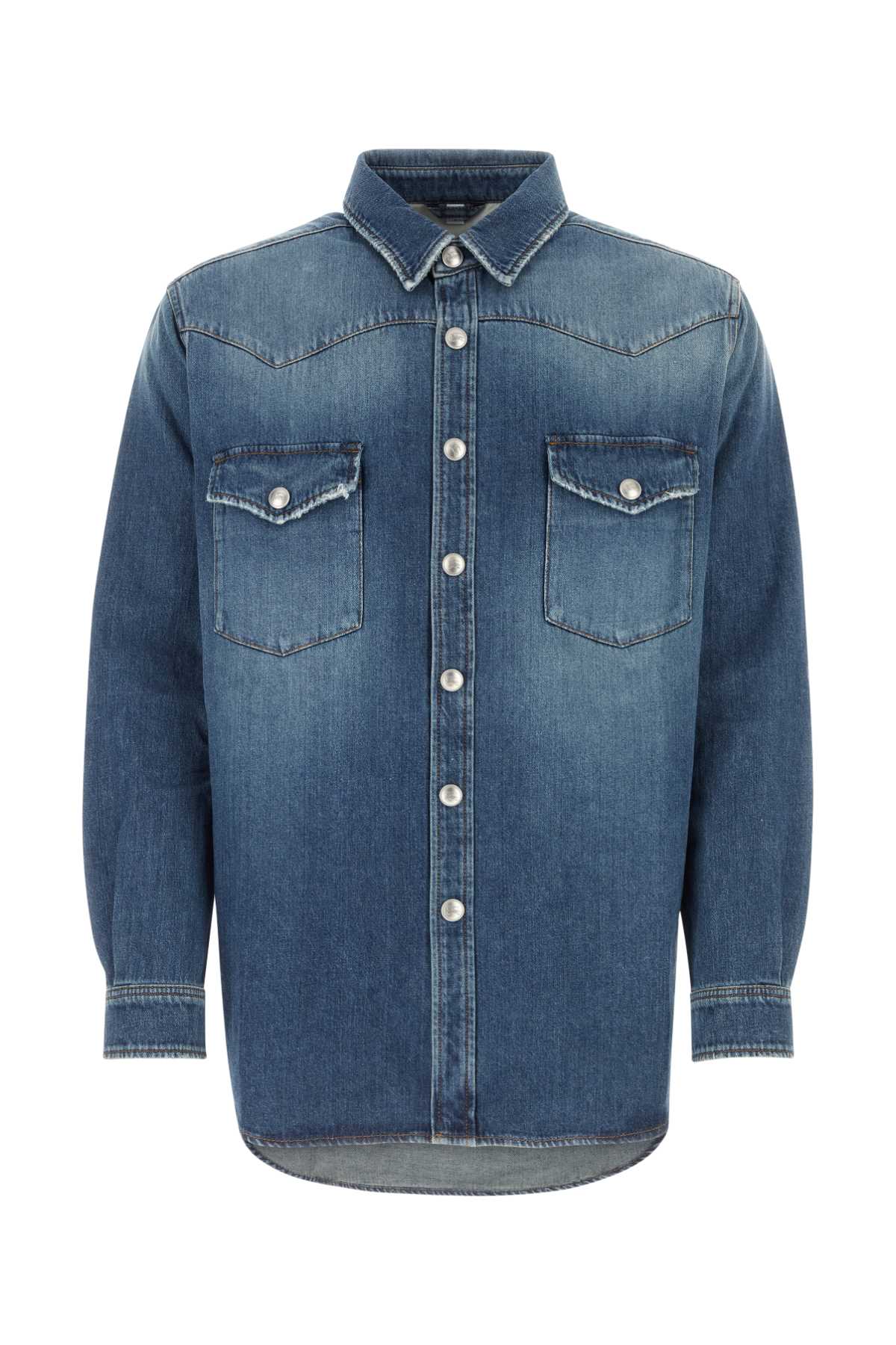 Burberry Shirt — Blue