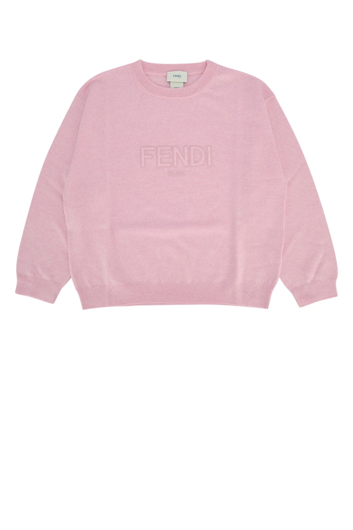 Fendi Kids Light Sweater — Pink