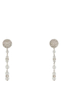 Alessandra Rich Earrings — Silver
