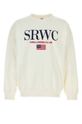 Sporty & Rich Embroidered Sweatshirt — White