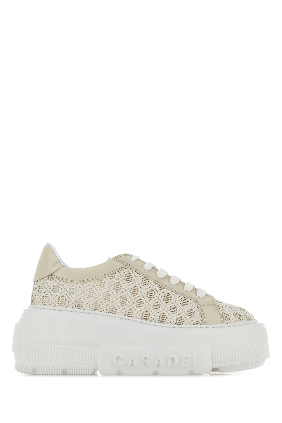 Casadei Nexus Sneaker — Beige