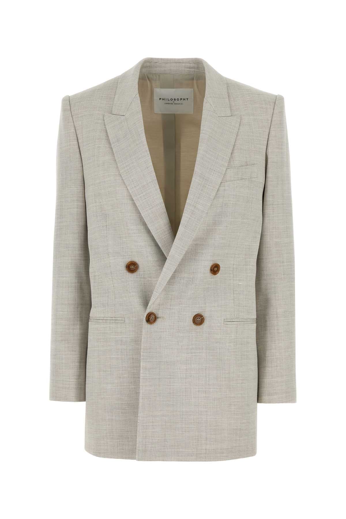 Philosophy Di Lorenzo Serafini Blazer — Beige