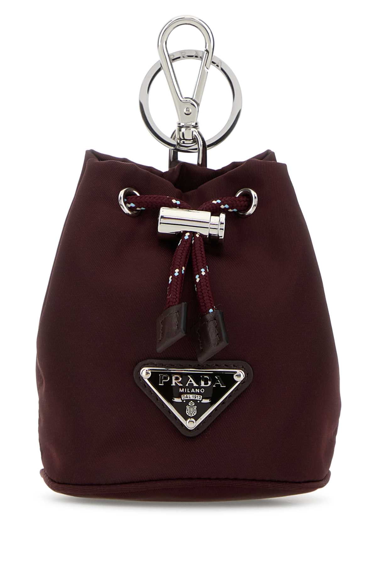 Prada Key Case — Burgundy