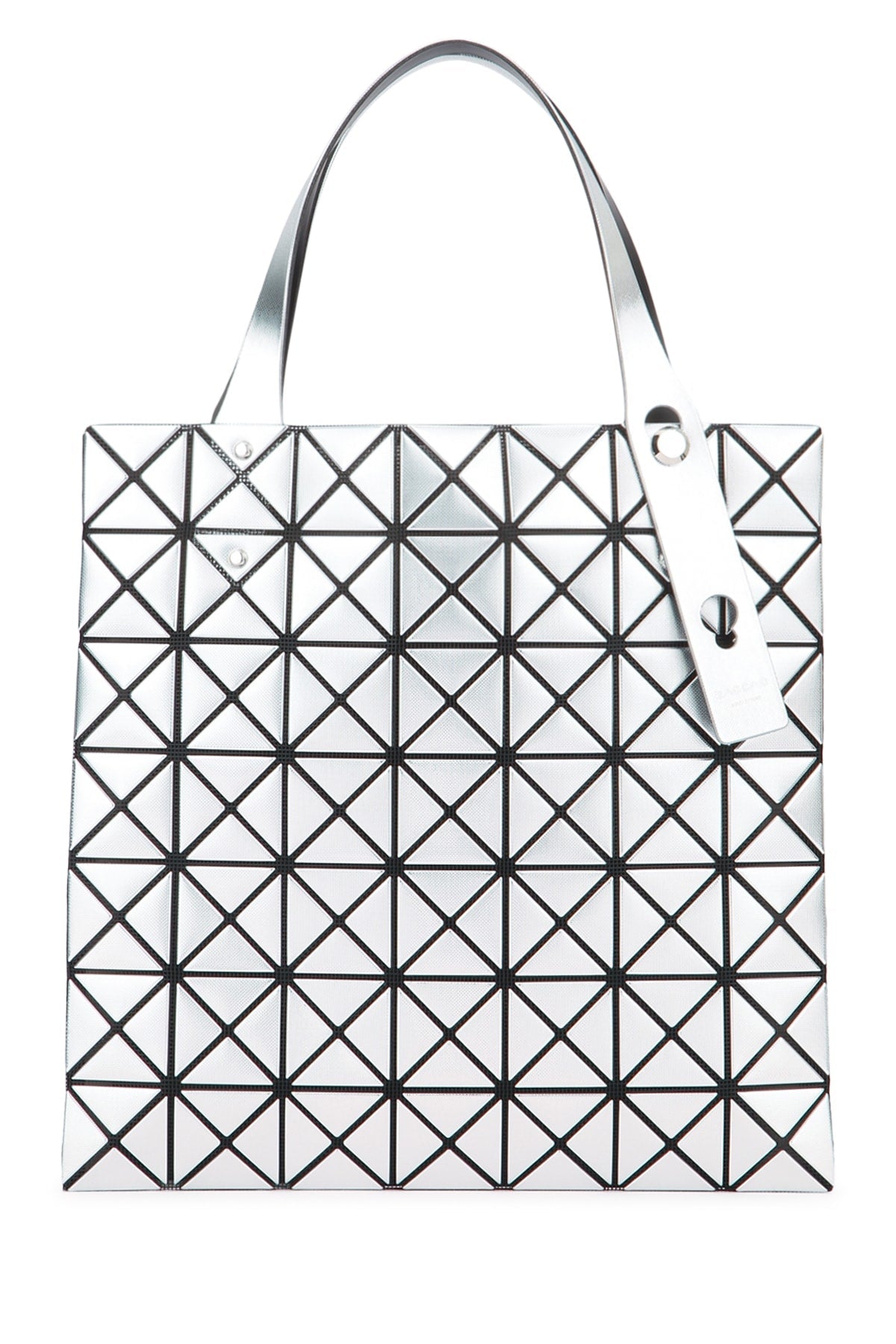 Baobao Platinum Tote Bag — Silver