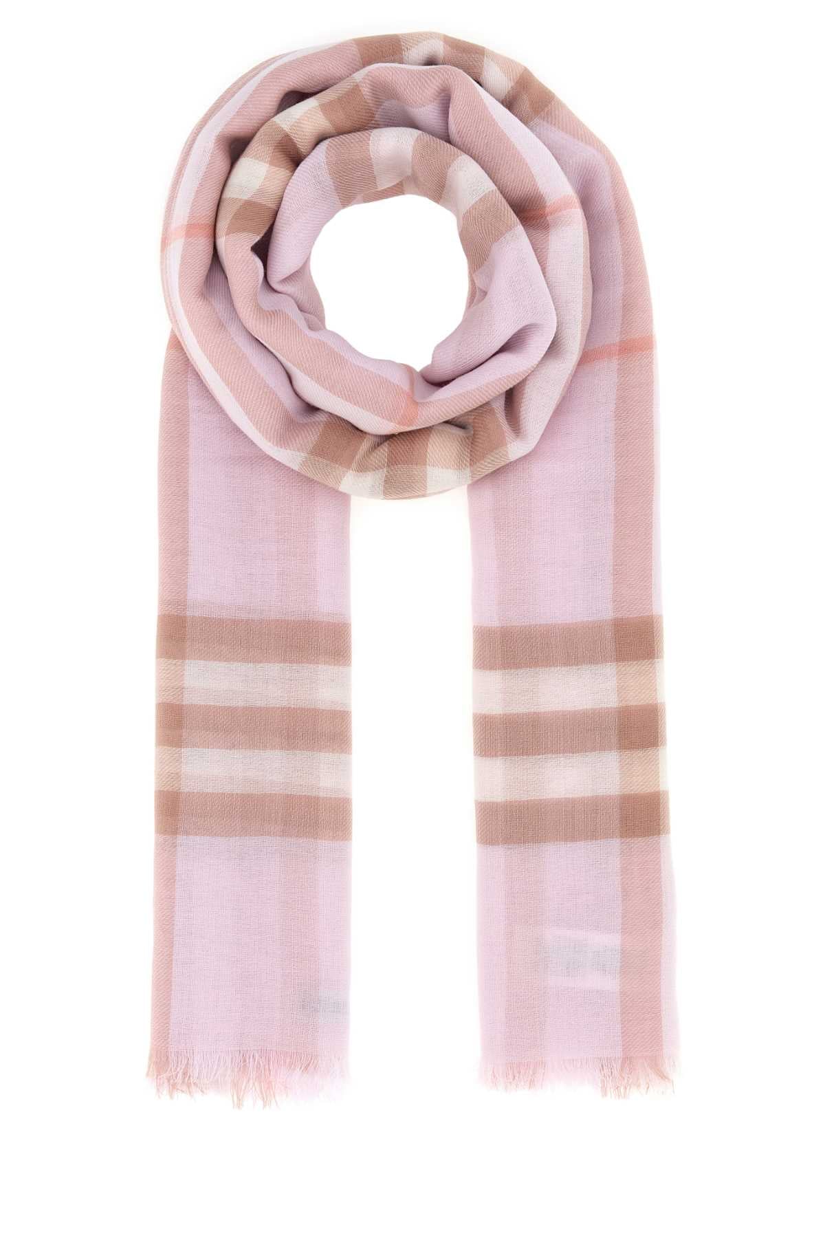 Burberry Giant Scarf — Pink