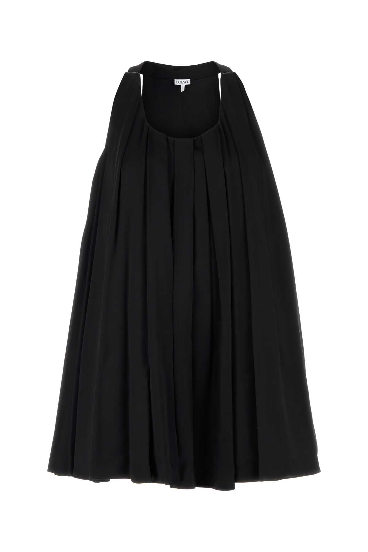 Loewe Trapeze Dress — Black