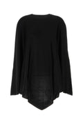 Balenciaga With Cape Sweater — Black